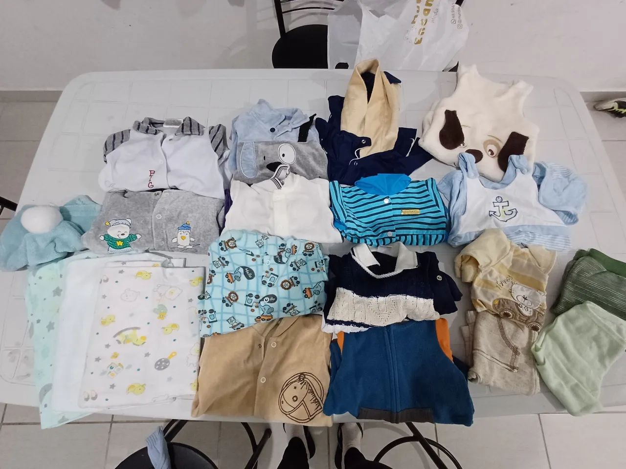 Combo roupa menino RN e P