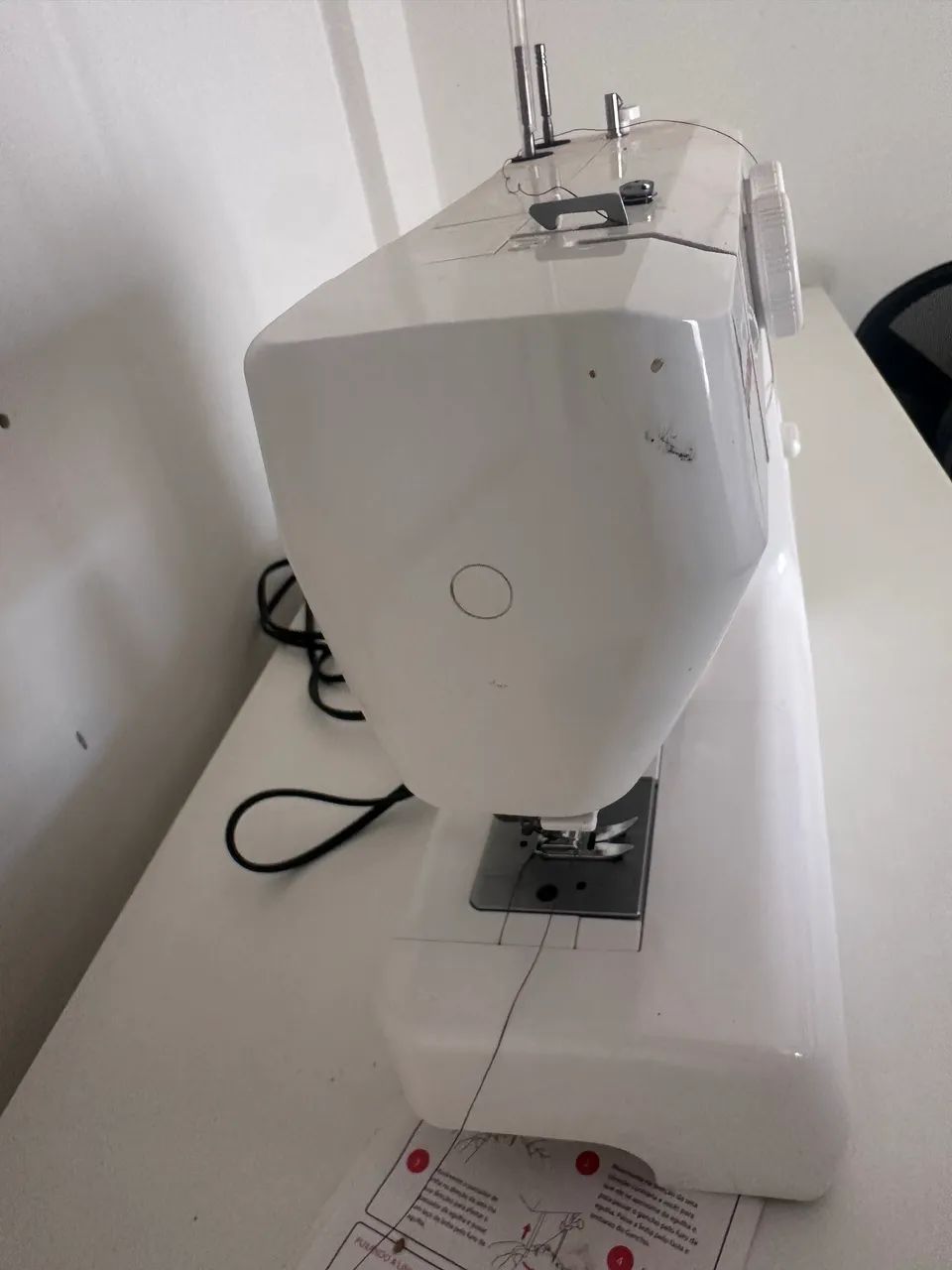 máquina de costura mecânica com 14 pontos - Foto 3