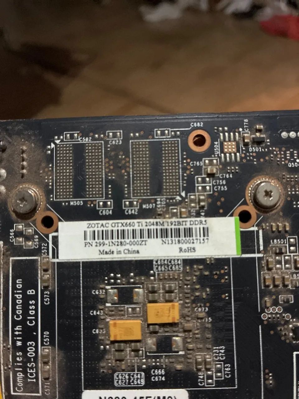 Placa de Vídeo zatac gtx 660 ti