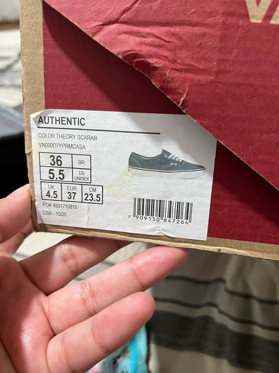 Tênis vans verde escuro authentic original  - Foto 5