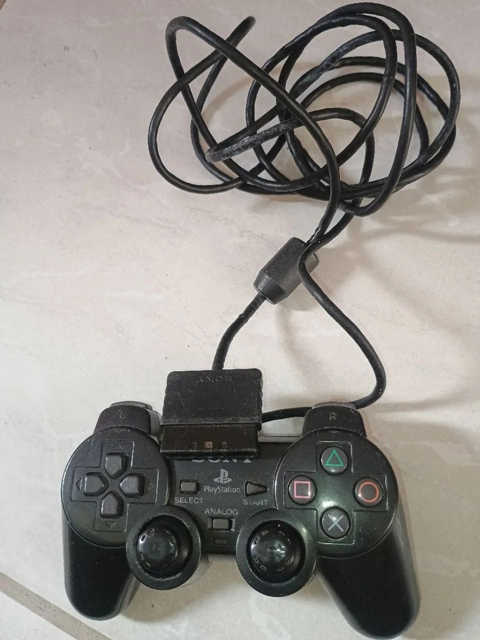 kit 2 controles ps2 e 2 memory cards - Foto 3
