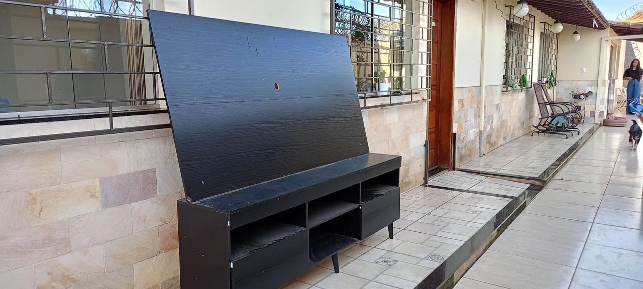 Rack com painel para tv  - Foto 4