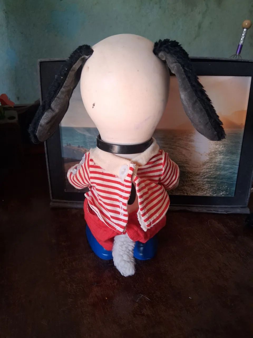 Boneco snoopy,vintage,anos 80,estrela - Foto 3