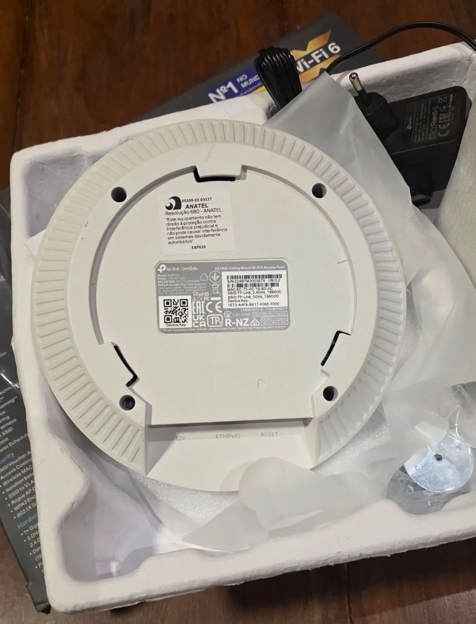 Acess Point Tplink OMADA - EAP610 (como novo) - Foto 3