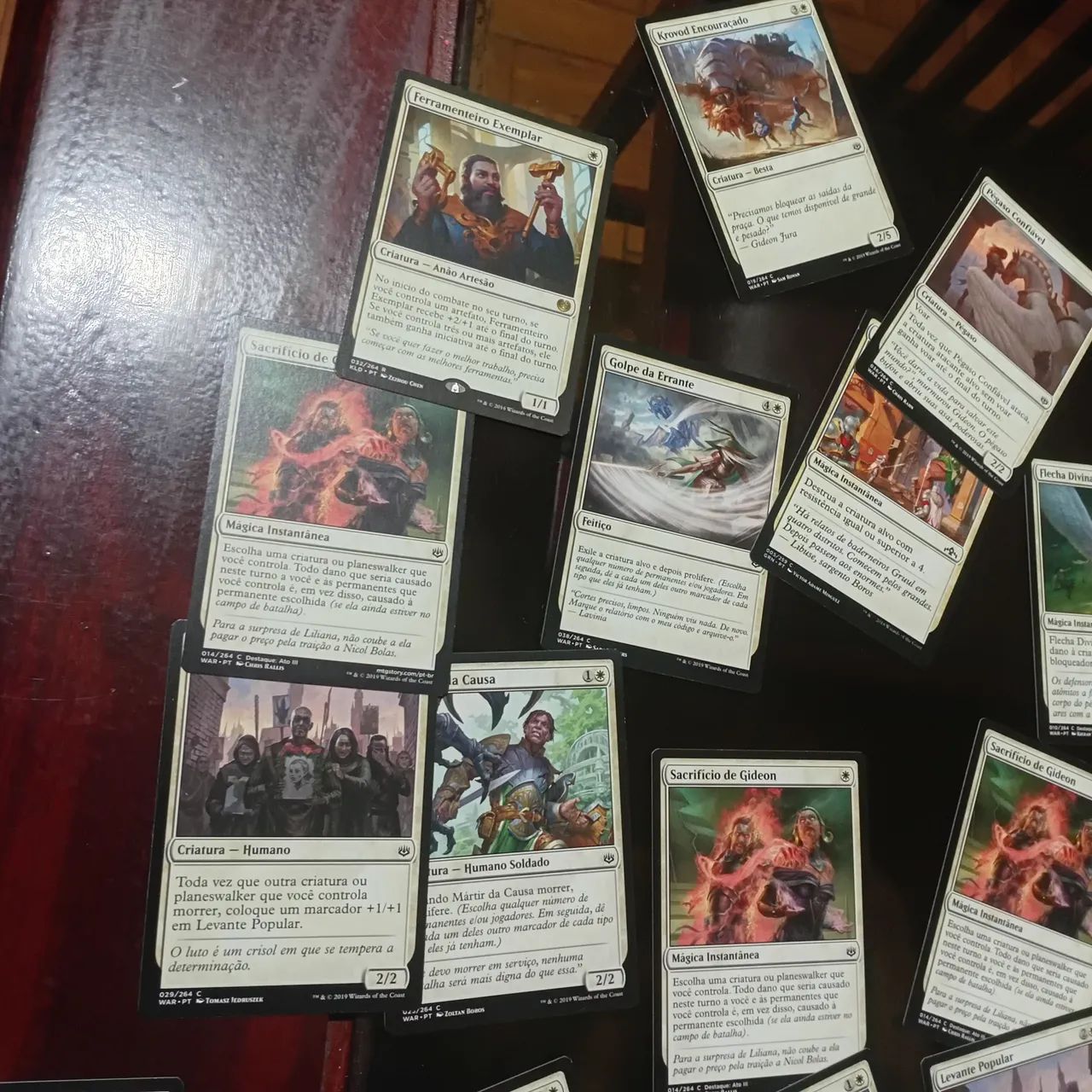 Deck Magic The Gathering Branco - Mono White Casual (57 cartas) - Foto 2
