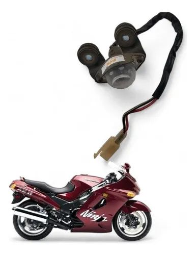 Luz Placa Kawasaki Zx 11 1996 Esquerdo Preto - Peças para motos