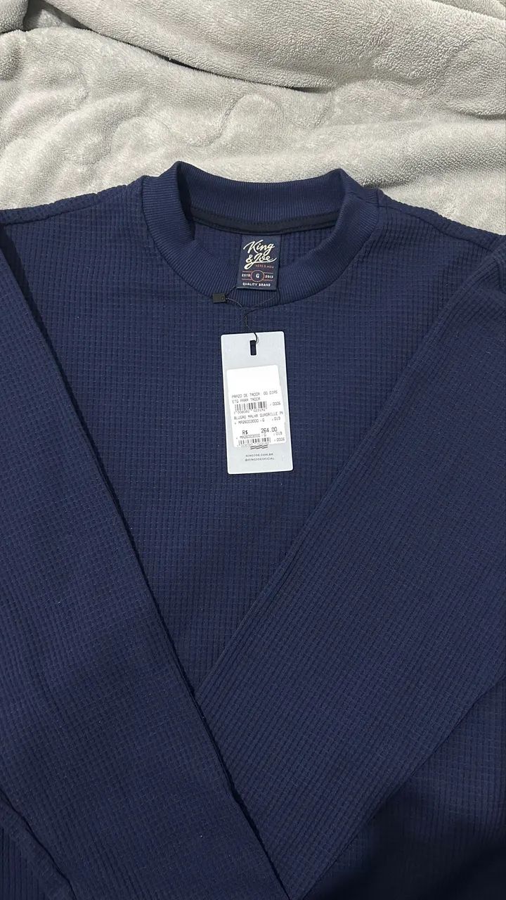 blusa de frio KING & JOE nunca usada - Foto 2