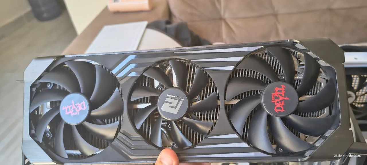 Placa de vídeo rx6700xt - Foto 4