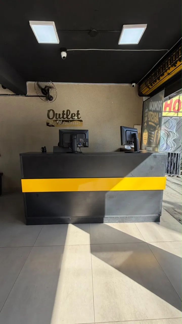Caixa para loja comercial 
