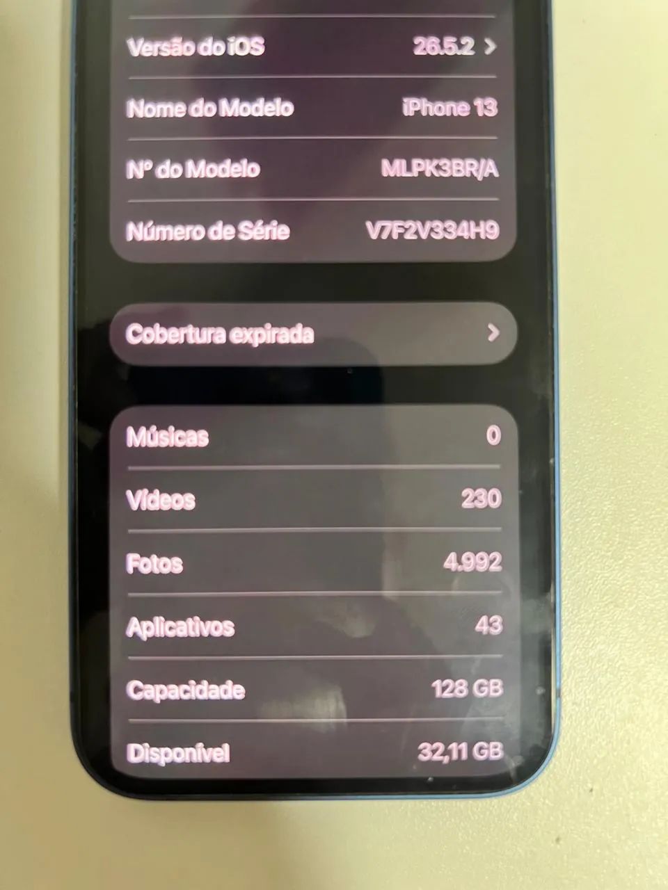     iPhone 13 Azul 128GB - Oportunidade! - Foto 2