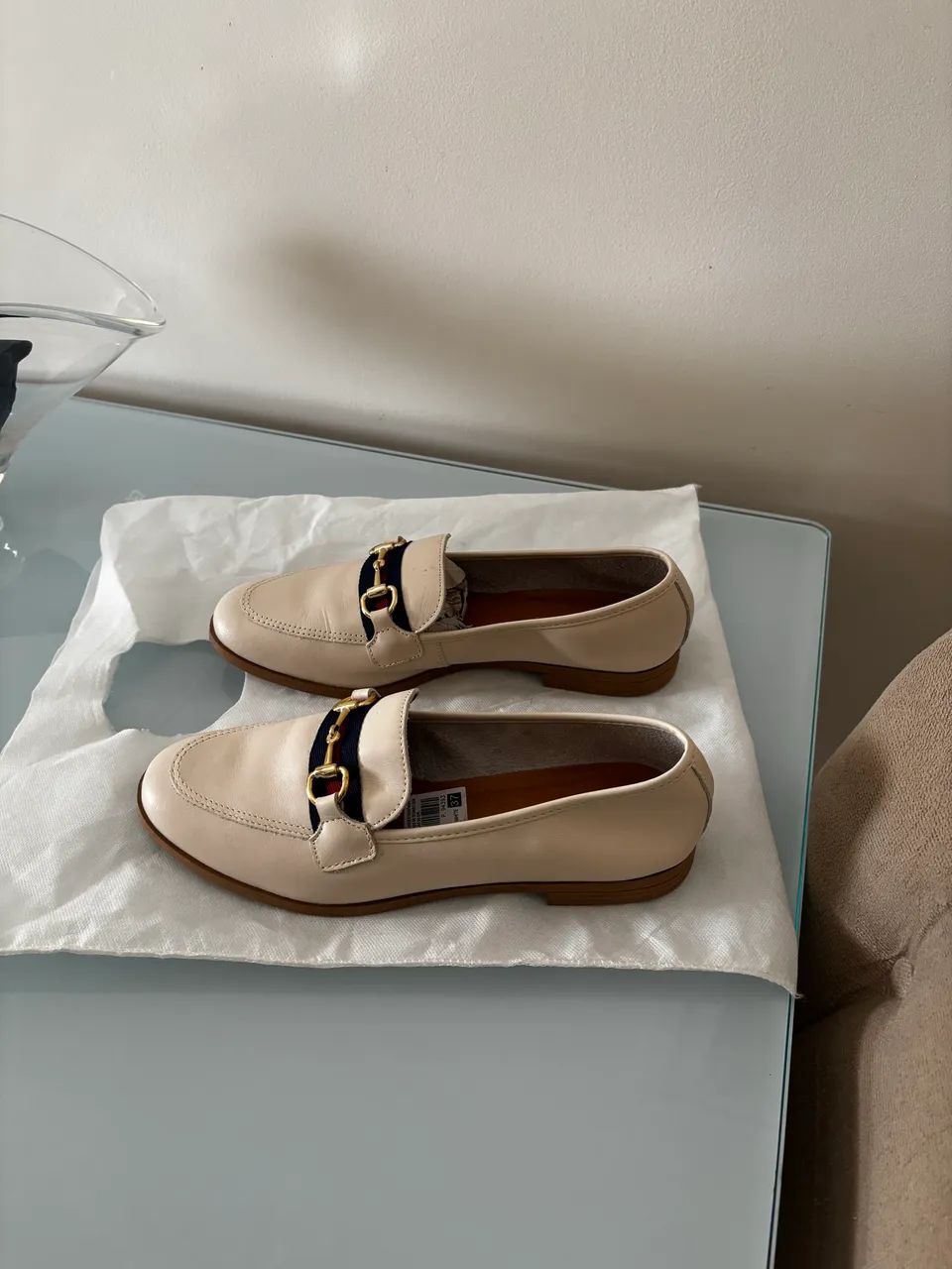 Mocassim offwhite novo Constance  - Foto 2