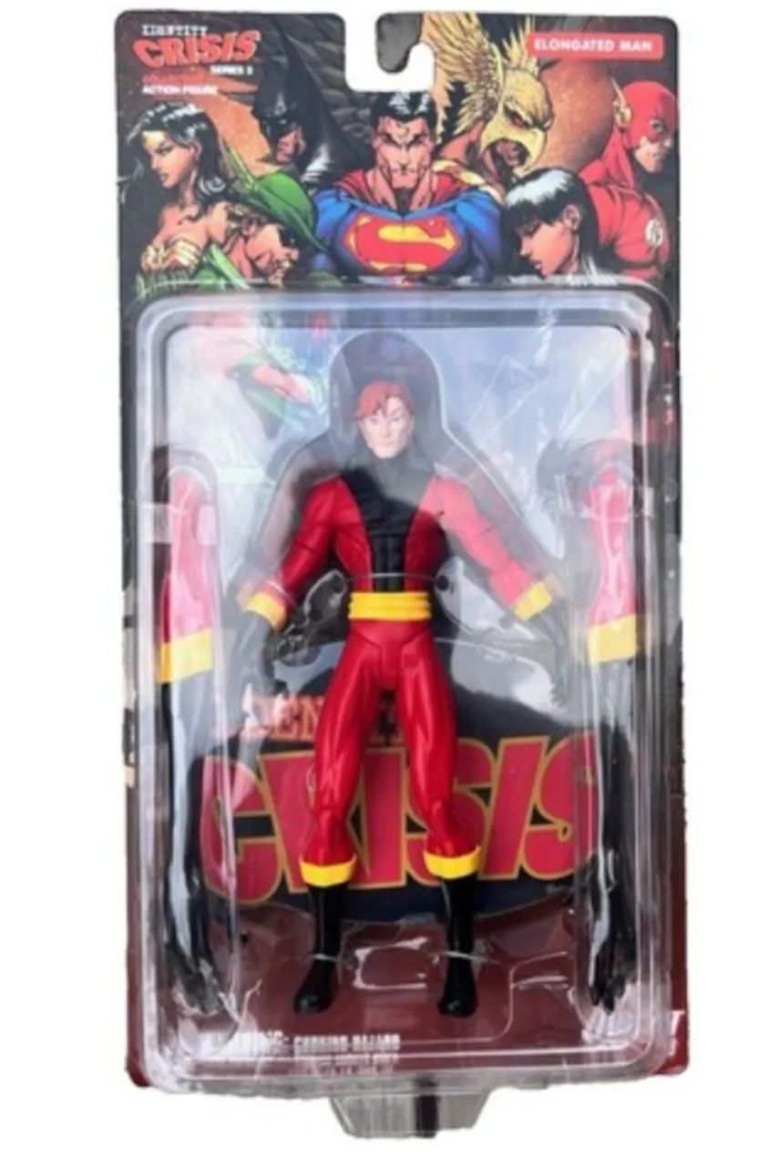 Elongated man, homem borracha dc direct crise de identidade
