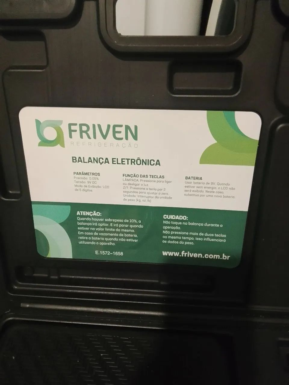 Balança eletrônica para refrigeração  - Foto 2