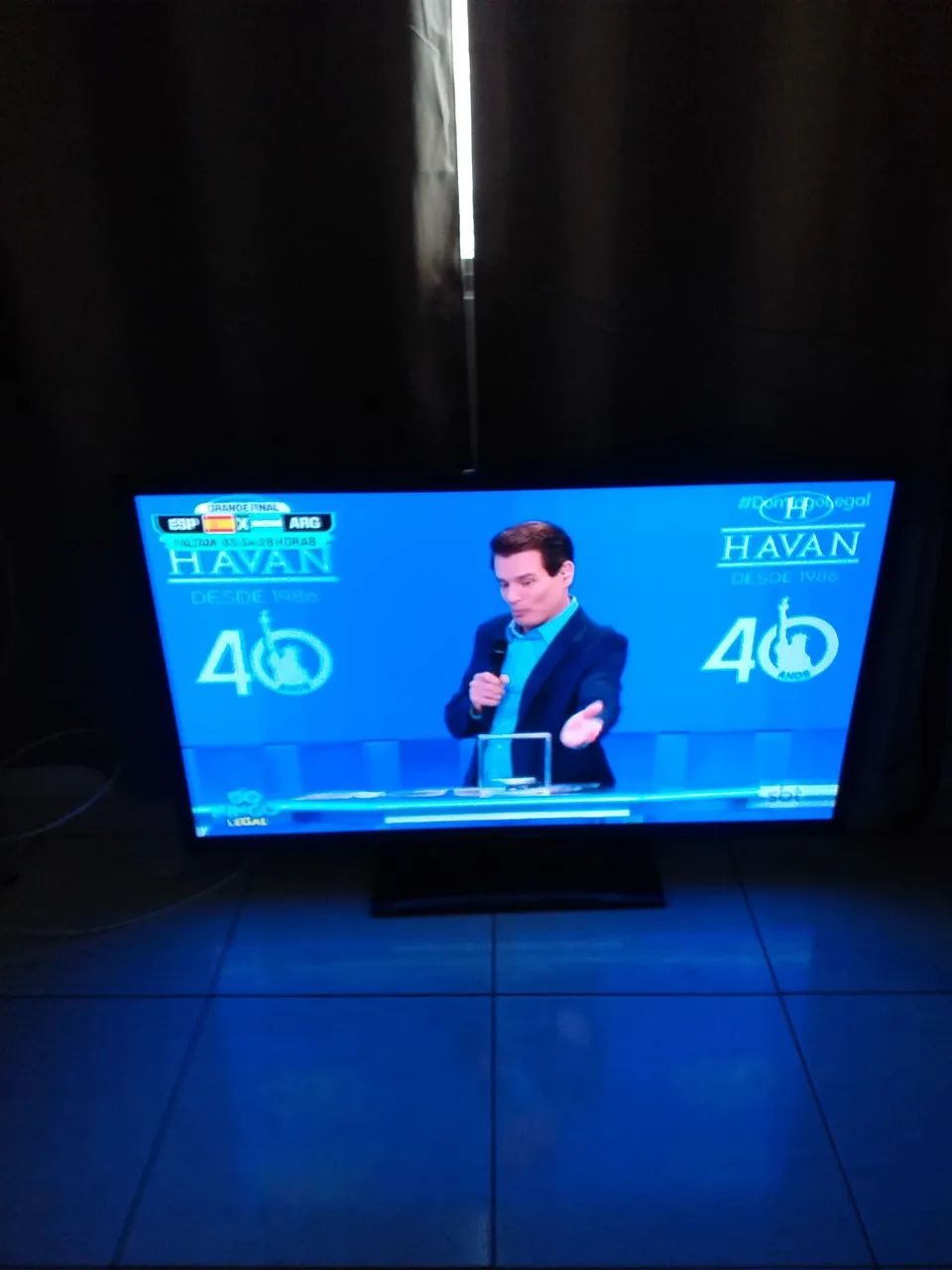 TV 55 POLEGADAS SAMSUNG TELA GIGANTE DE CINEMA EXCELENTE IMAGEM ALTA DEFINIÇÃO  MARCA TOP - Foto 5