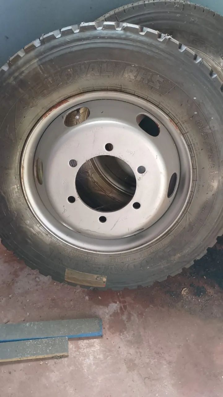 Pneu e Roda para 608D - Foto 4