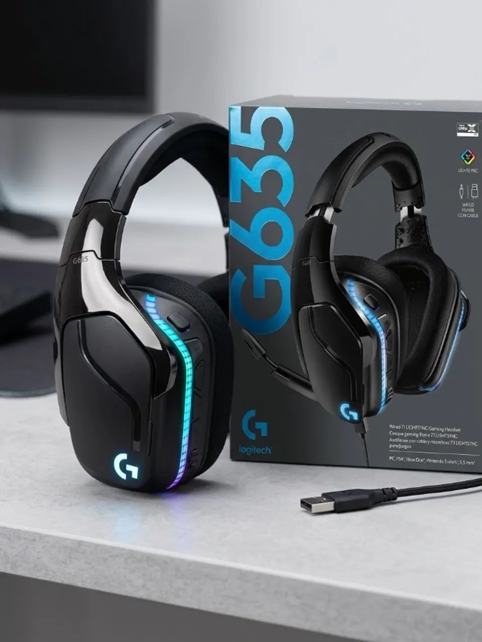 Headset Logitech G635 - Foto 2