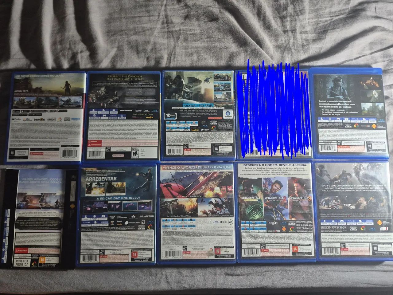 Lote de jogos ps4/ps5 - Foto 3