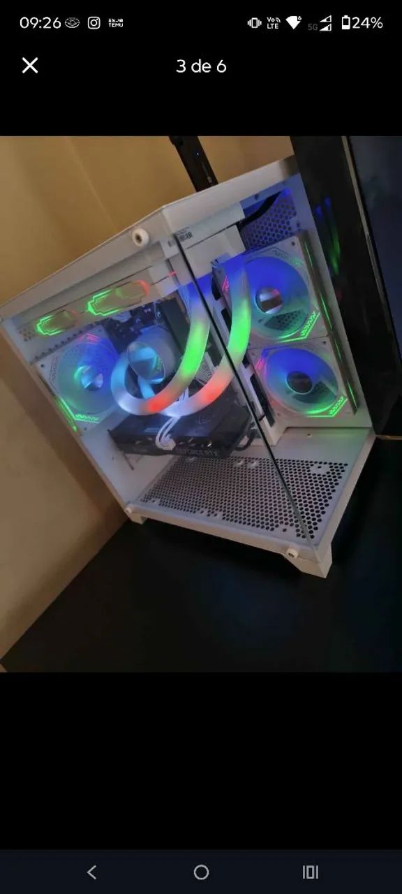 PC gamer ryzer 7 placa rtx 3050 - Foto 4