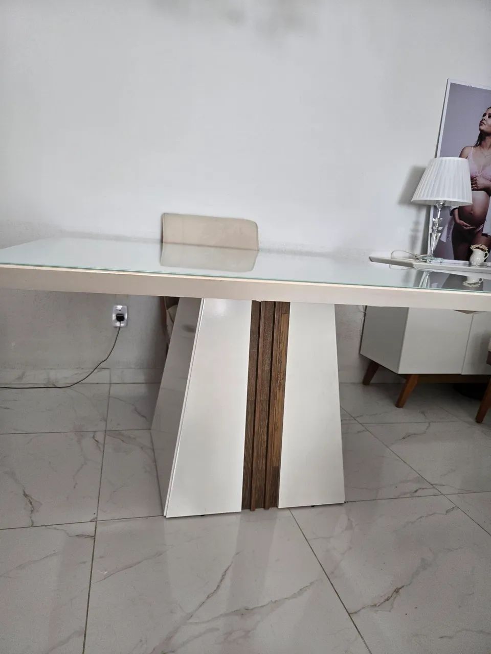 Mesa quadrada 140x140cm SEM CADEIRAS - Foto 3