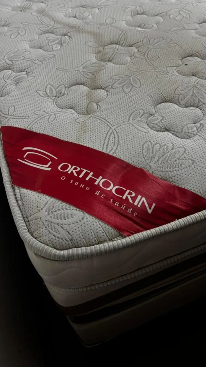 Cama Casal Queen Ortochrin Splendor com Box - Foto 3