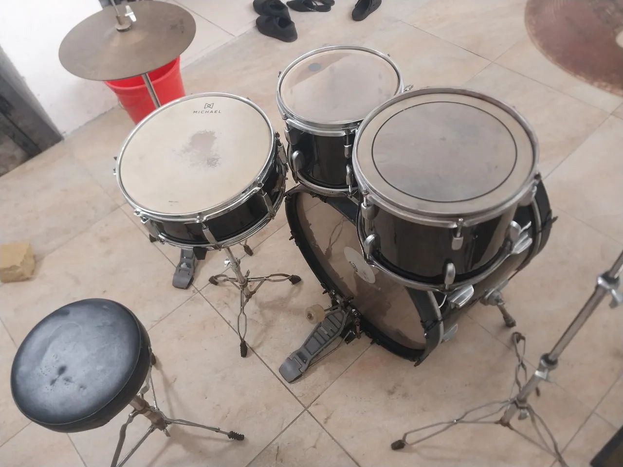 Bateria acustica  - Foto 2