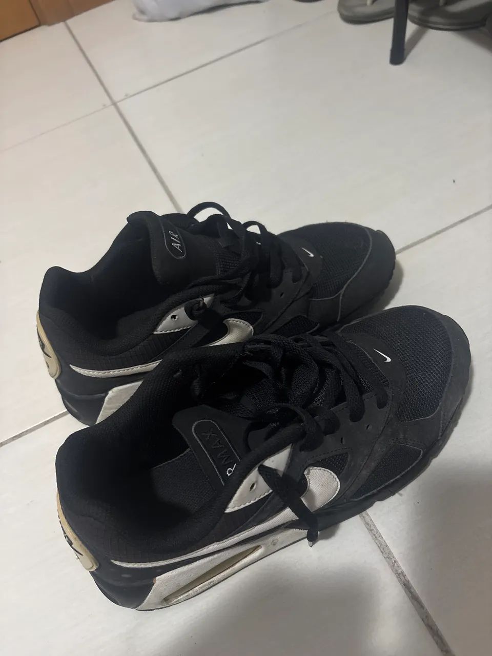 AIR MAX PRETO E BRANCO 100% ORIGINAL