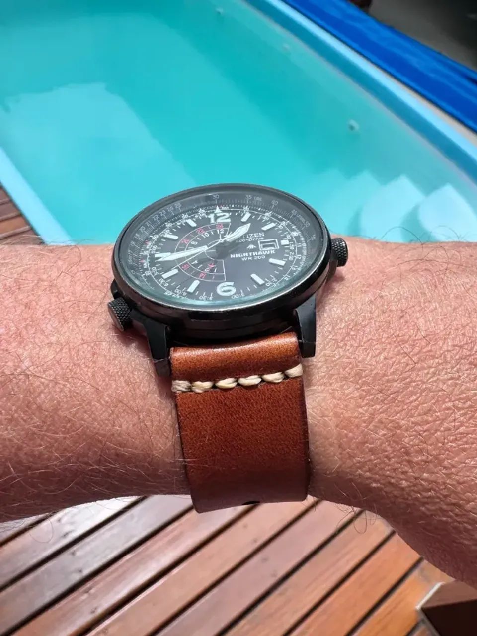 Relógio Citizen Nighthawk Eco-Drive  - Foto 3