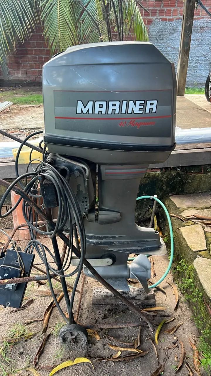 MOTOR MARINER 40hp COM COMANDO 