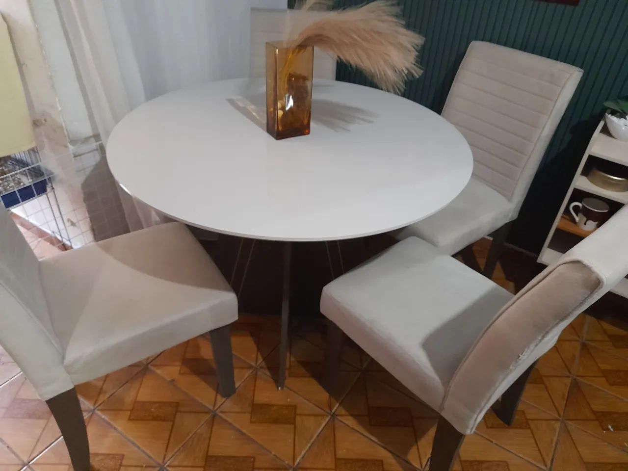 Mesa de jantar 4 cadeiras - Foto 3