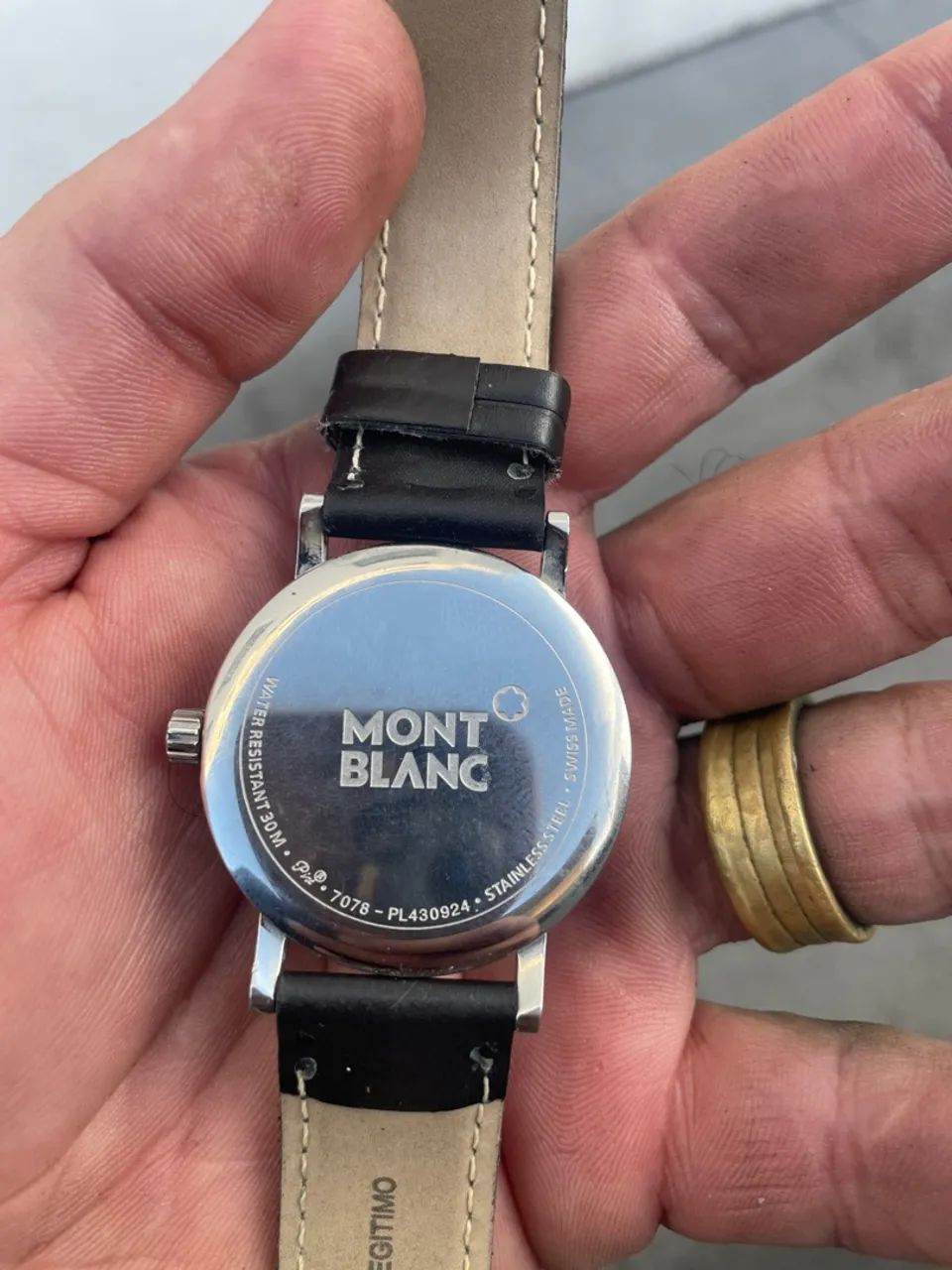 Relógio MONT BLANC GENUÍNO  - Foto 5