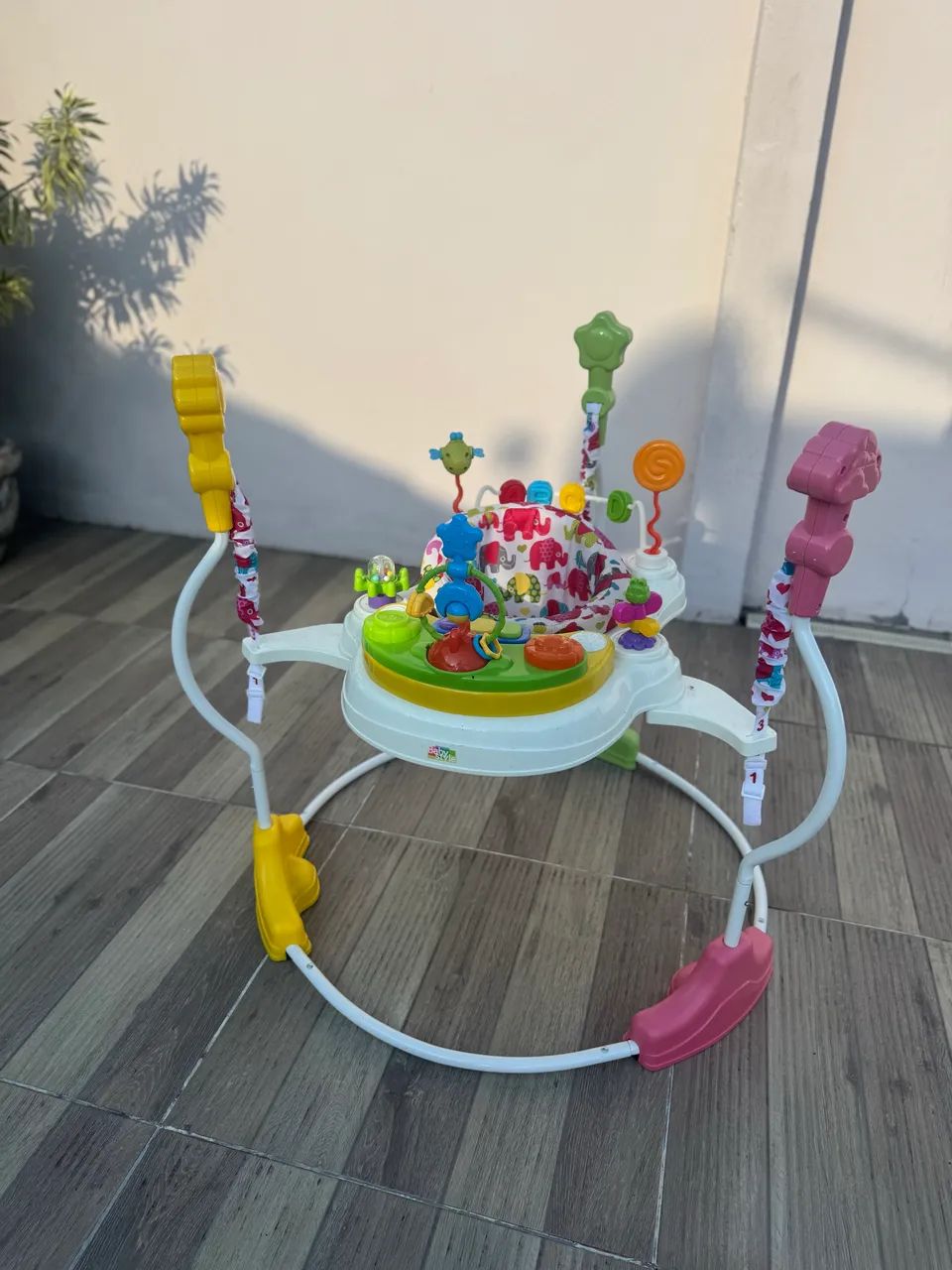 Brinquedo Jumper Pula Pula 360º Elefantinho Baby Style - Foto 2
