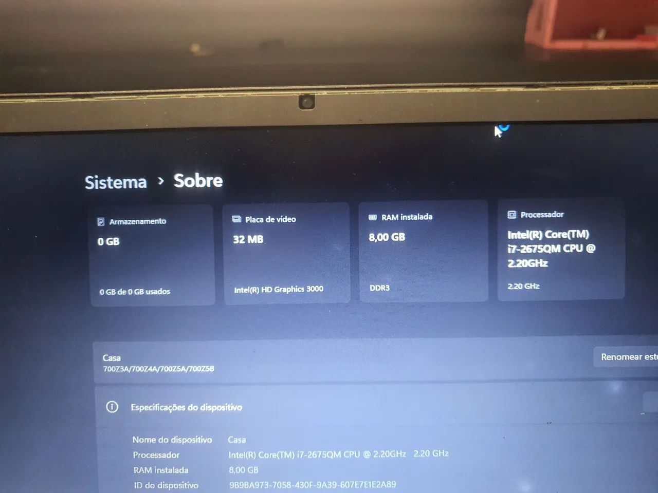 Notebook Samsung  chronos NP700Z5C, Intel i7 8GB  TROCO - Foto 4