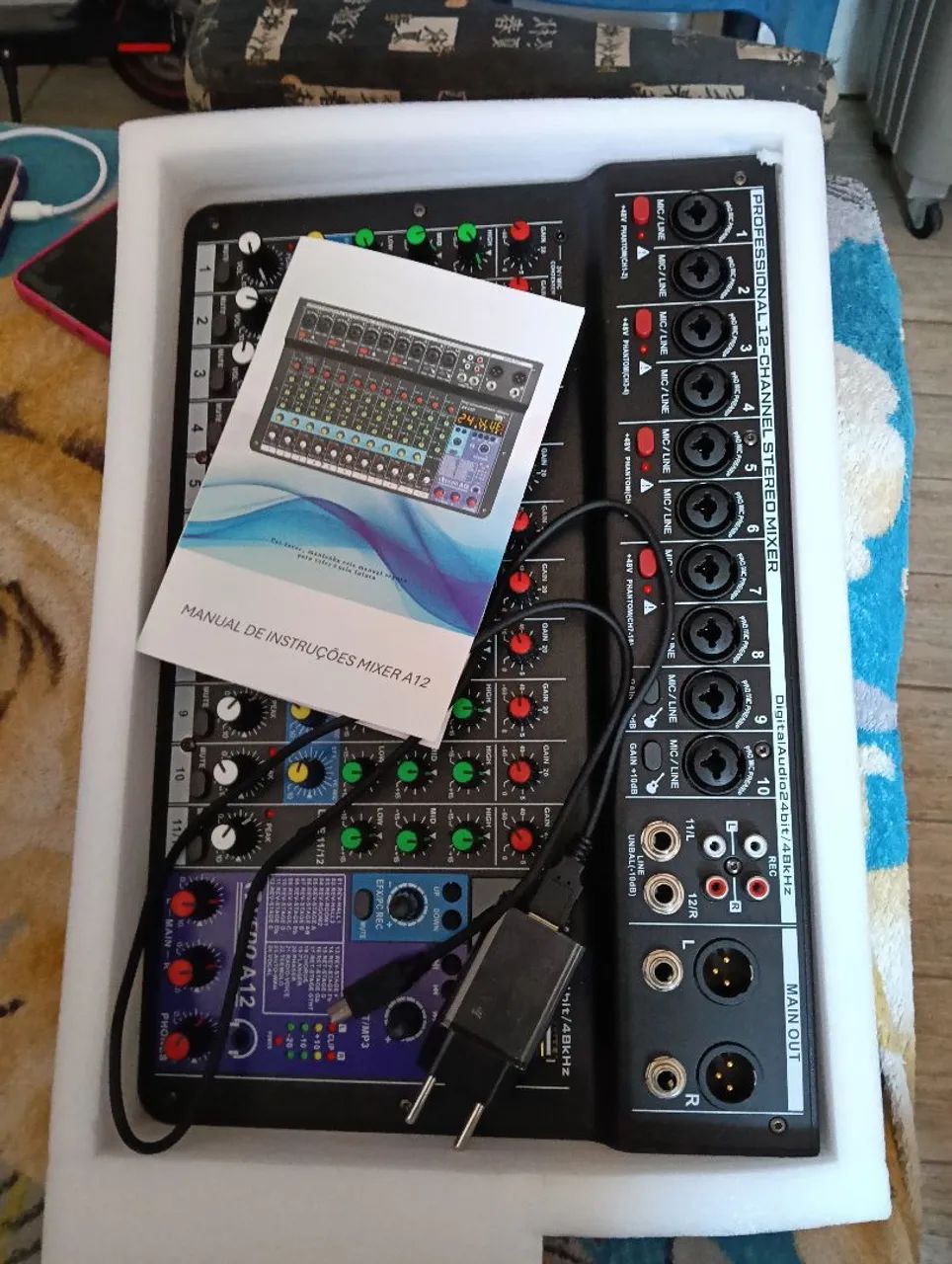 Console de mixagem - Aparelhos de Som - Parque Montreal, Aparecida