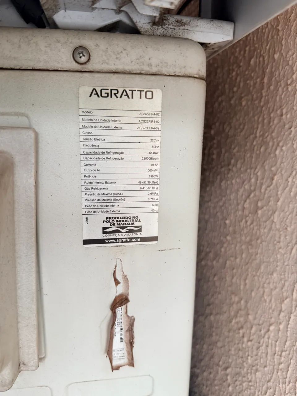 AR CONDICIONADO 22 mil Btu - Foto 3