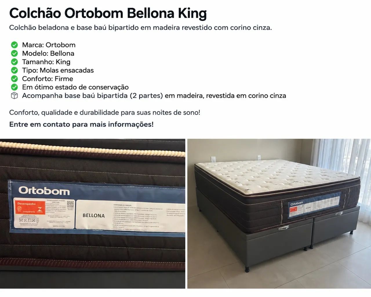 Cama box completa  - Foto 2