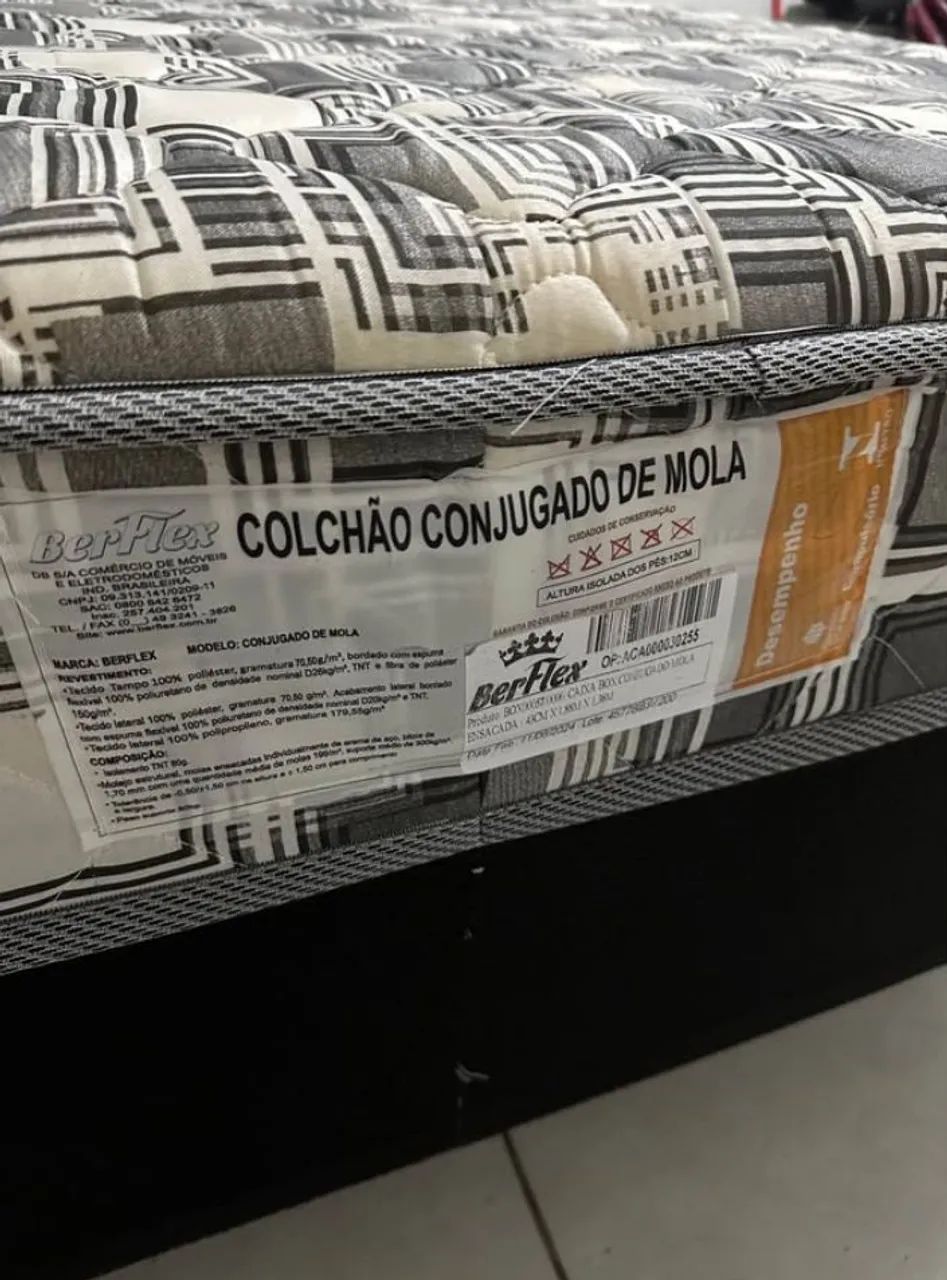 Cama Box Casal Conjugada, Estado de nova - Foto 2