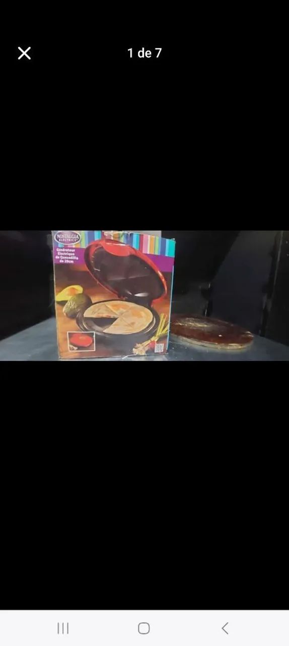 Quesadilla maker eletrica 