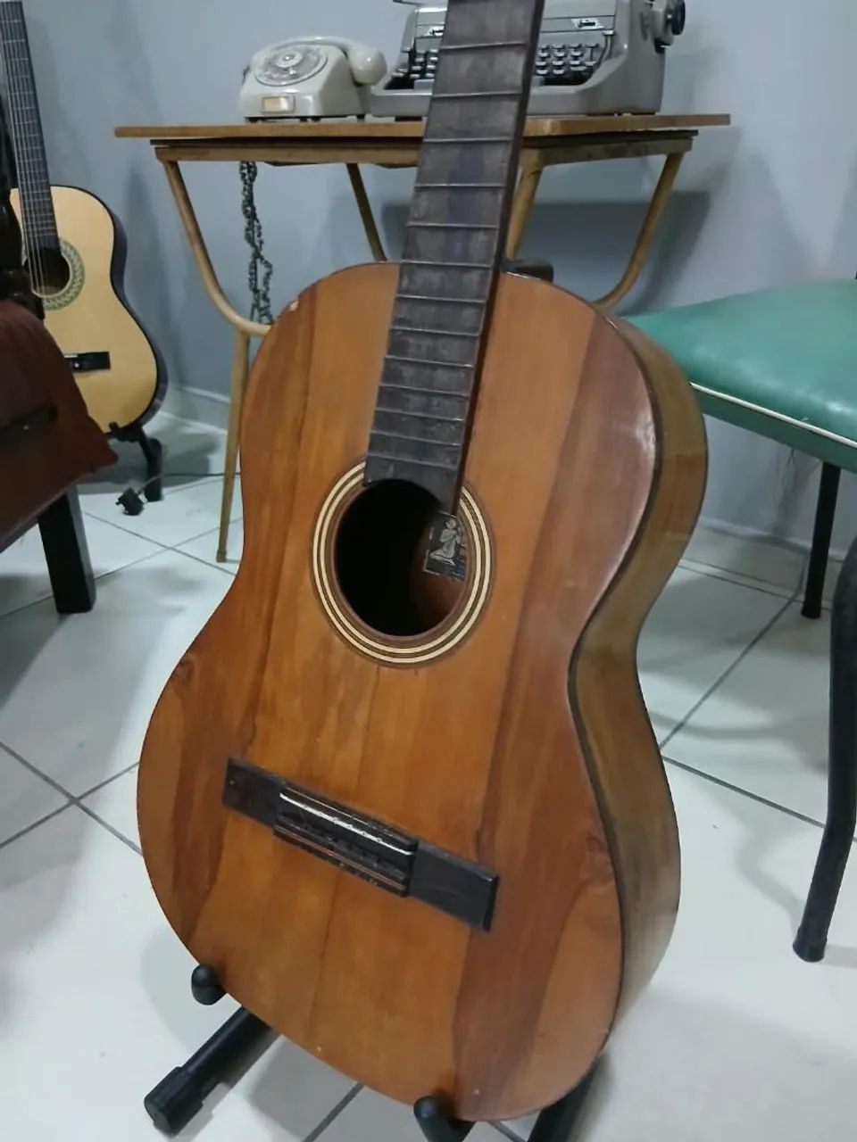 Violão Del Vecchio antigo - Foto 4
