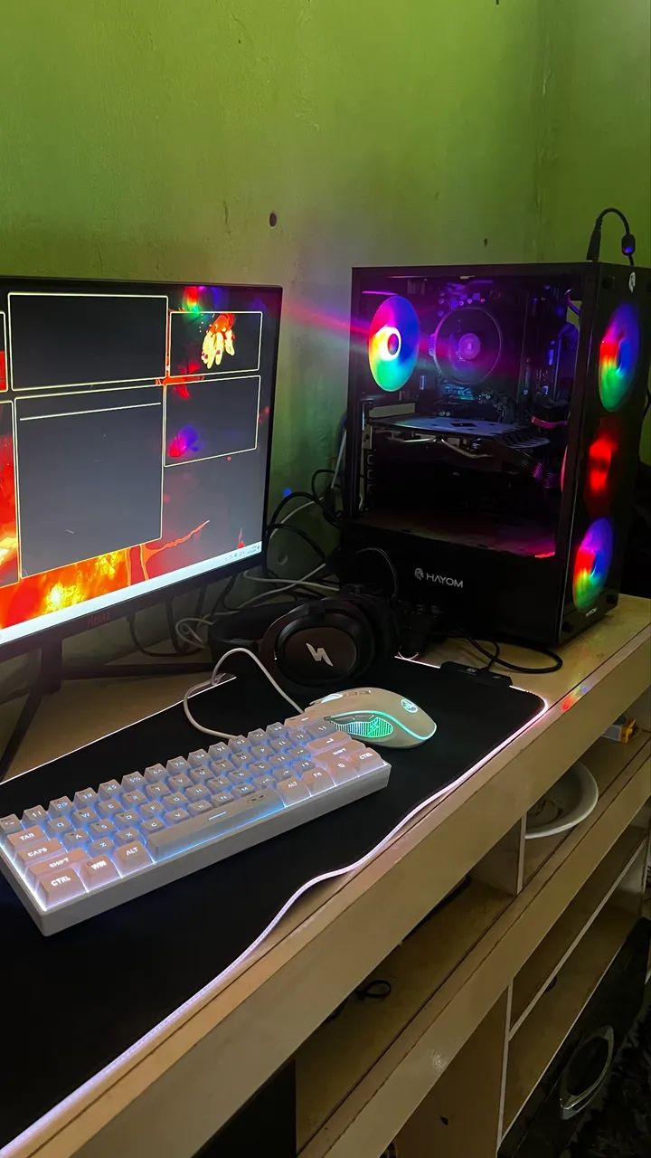 PC GAMER COMPLETO SEMINOVO + PERIFÉRICOS !OPORTUNIDADE! - Foto 3