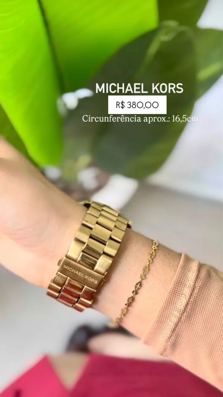 Relógio Michael Kors - dourado  - Foto 3