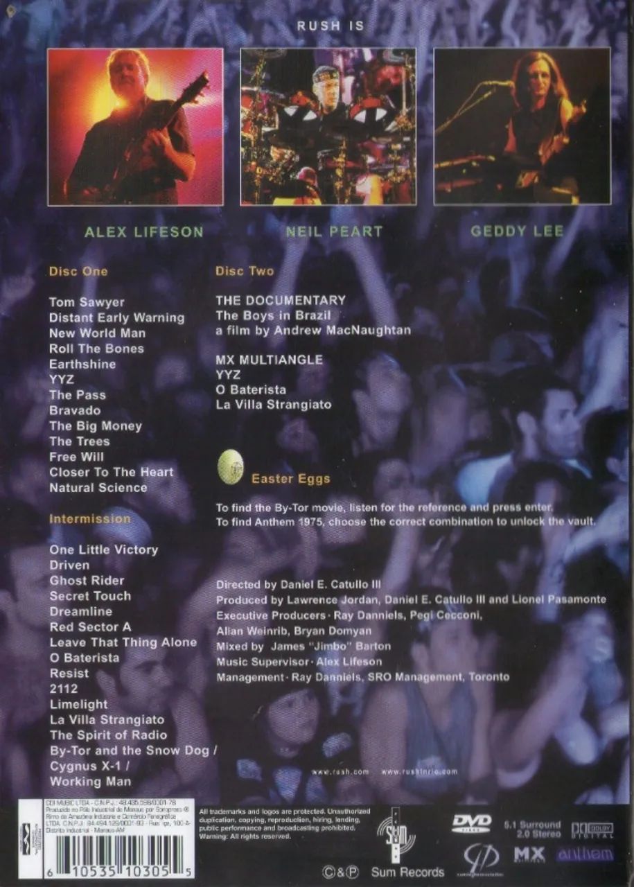 Dvd Rush - In Rio (duplo) - Foto 2