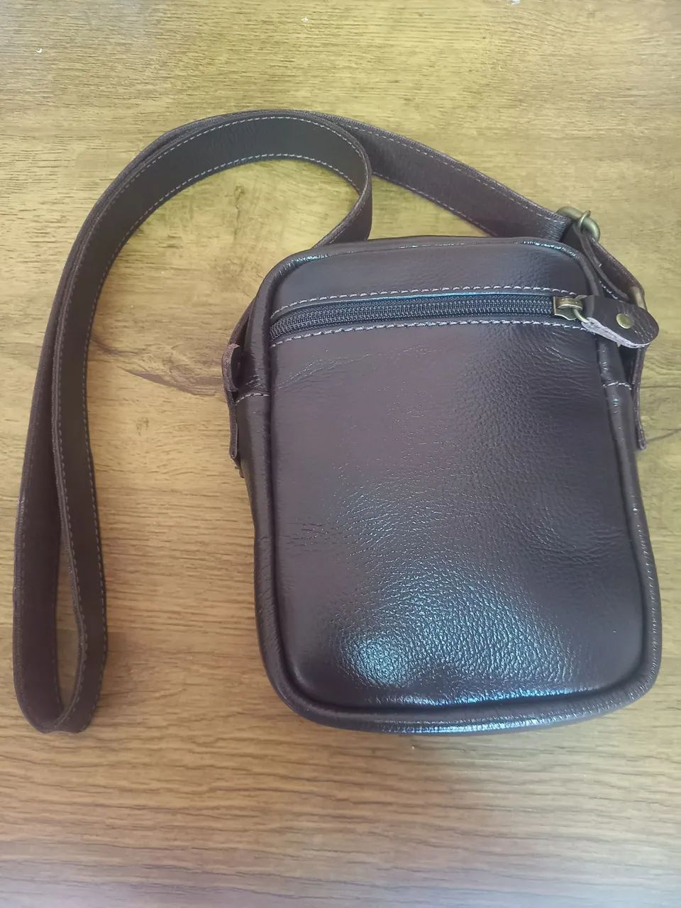 Shoulder Bag de Couro Legítimo - Foto 2