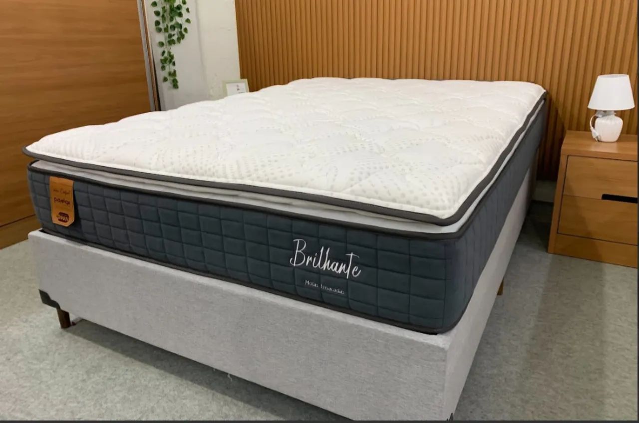 CAMA BOX MOLAS ENSACADAS - NOVA / ENTREGAMOS  - Foto 4
