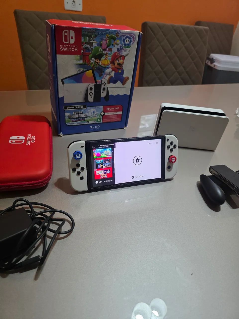 Nintendo switch oled CHANCE ÚNICA - PRA SAIR HOJE - Consoles de