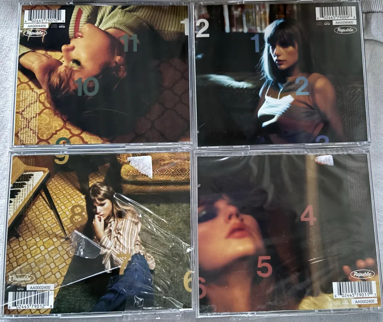 Kit Midnights Taylor Swift - 5 CDs (1ª Tiragem + Target) - Foto 3