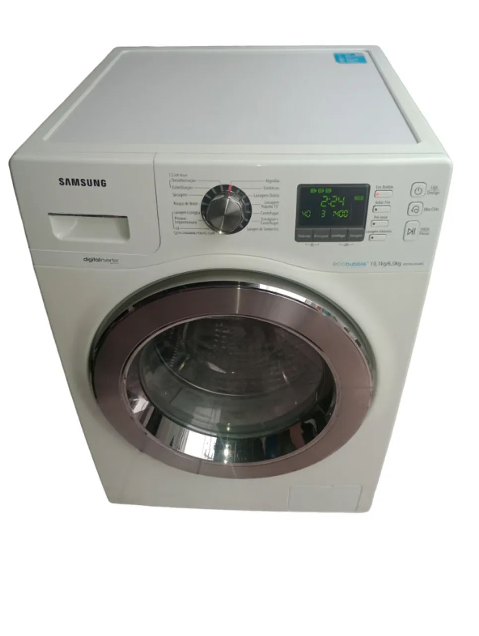 lava e seca samsung mod wd106unsawo