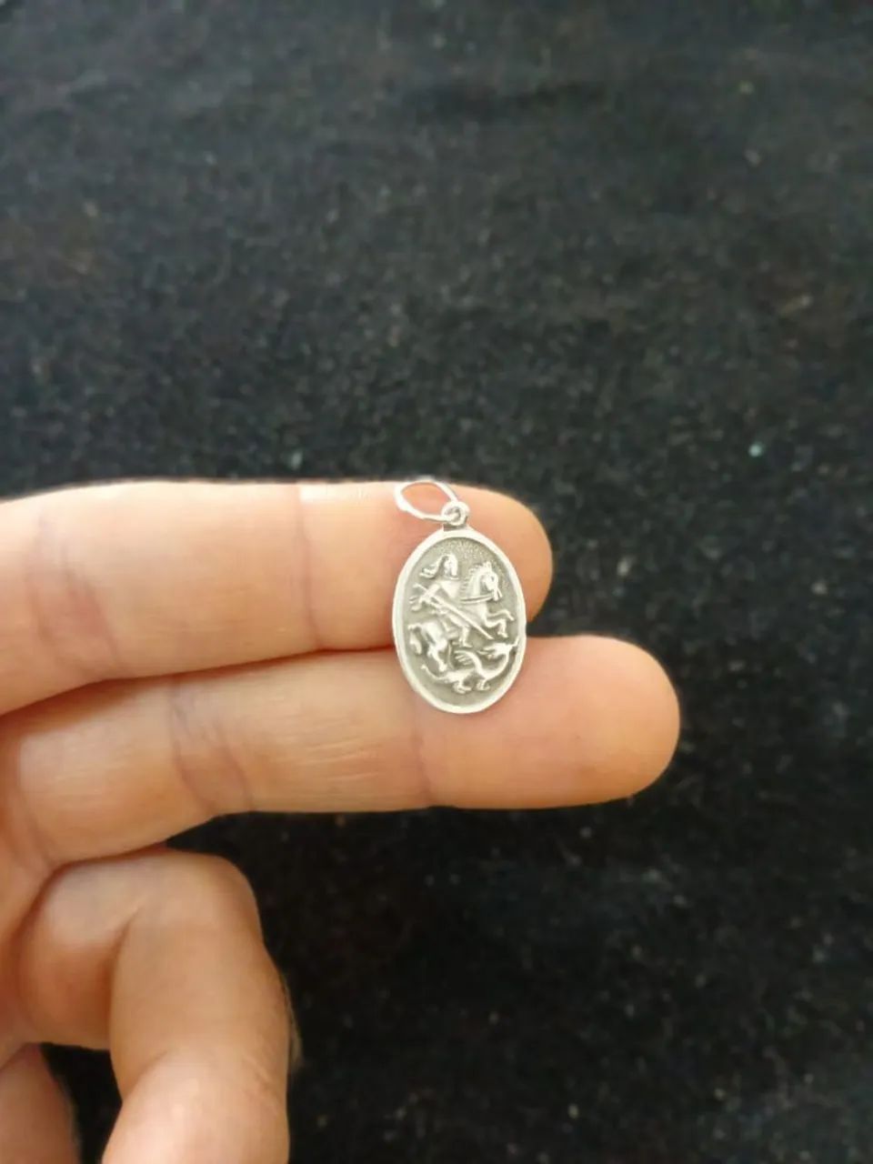 Pingente em Prata 925, maciço,sem detalhes 