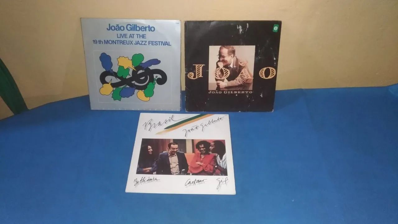 João Gilberto LP Disco de vinil, vários, bom estado.