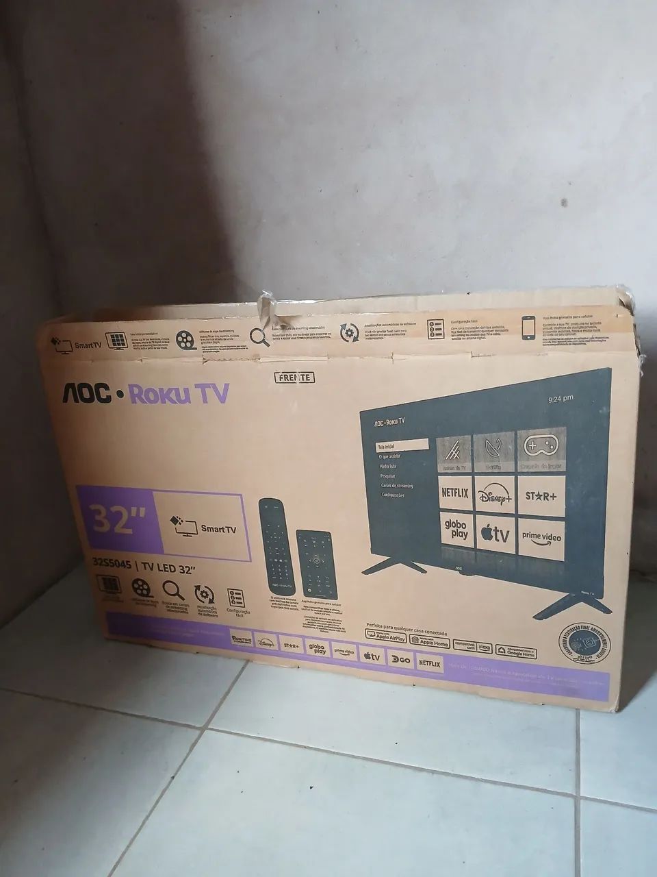 SMART TV 32 POLEGADAS AOC SEME NOVA  - Foto 3