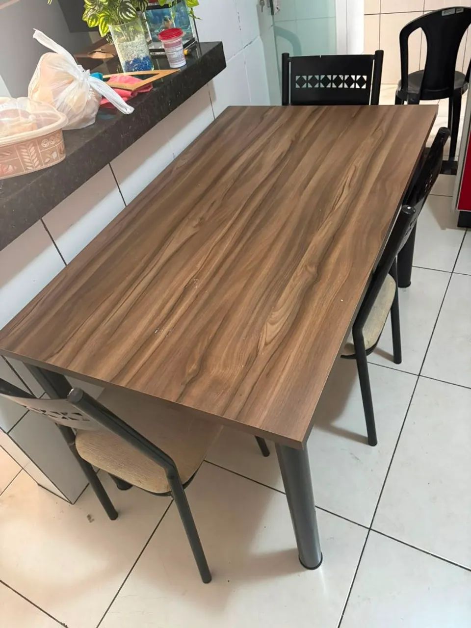 Mesa com 3 cadeiras - Foto 3